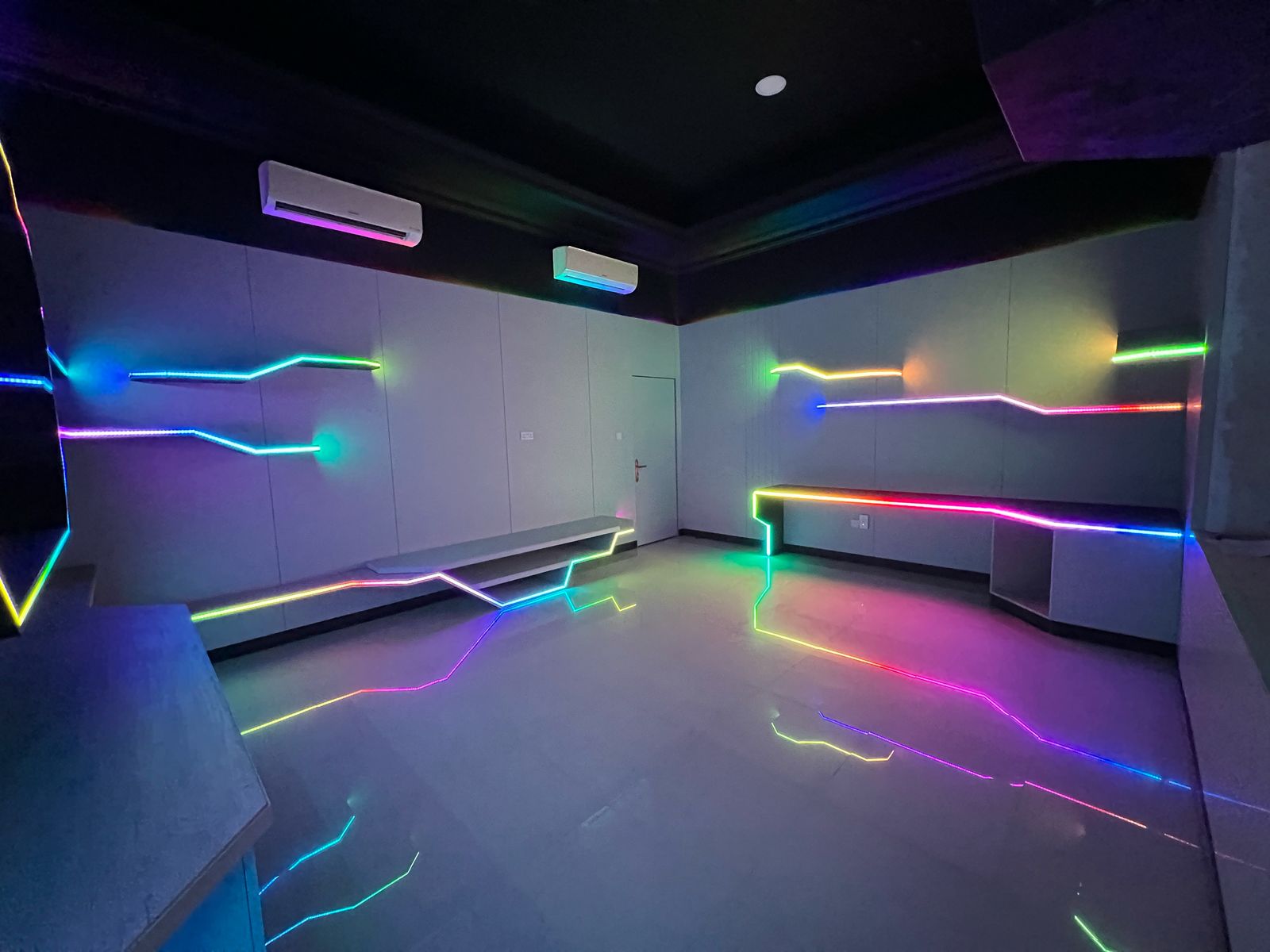 RGB entertainment room — additional install view 1